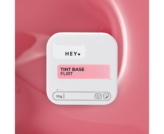 HEYLOVE. Tint base, FLIRT,  30 ml, відтіночна база #1